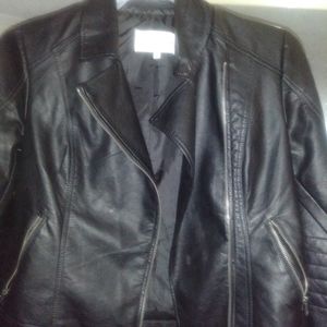 Leather jacket